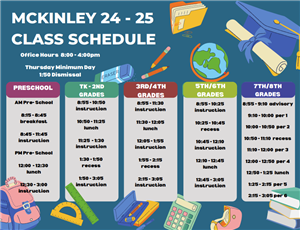 Class Schedule Eng